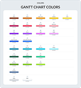 Colors - Gantt