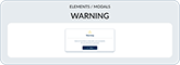 Element - Modal Warning