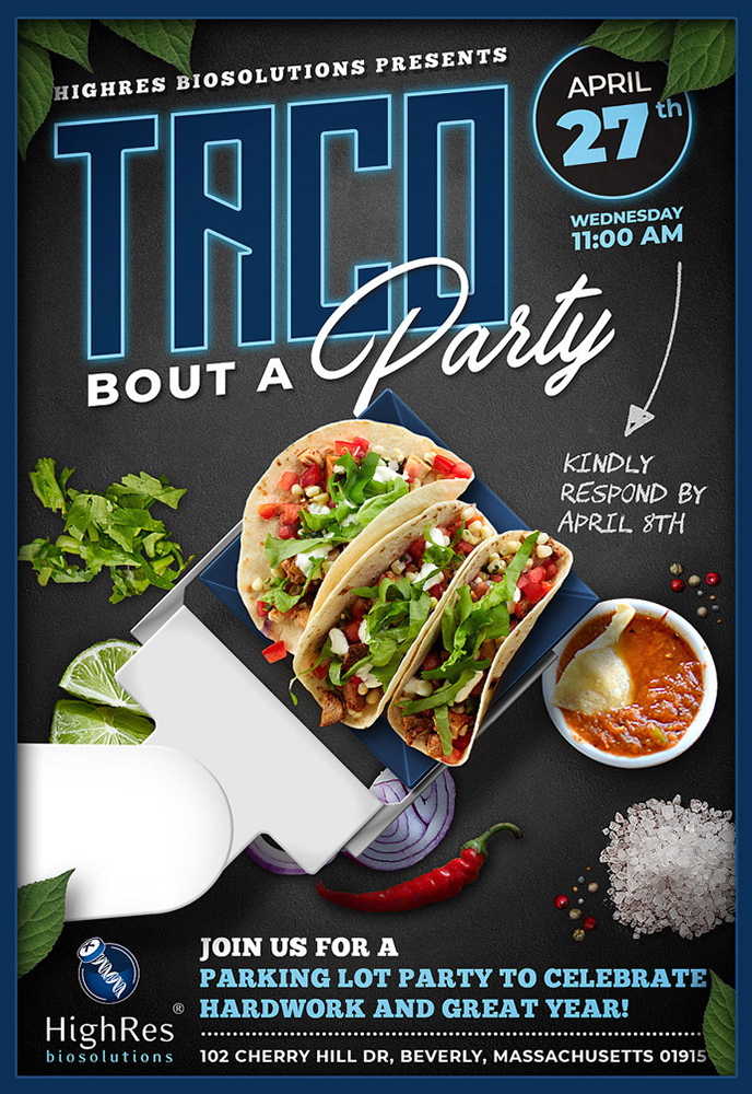 Taco flyer