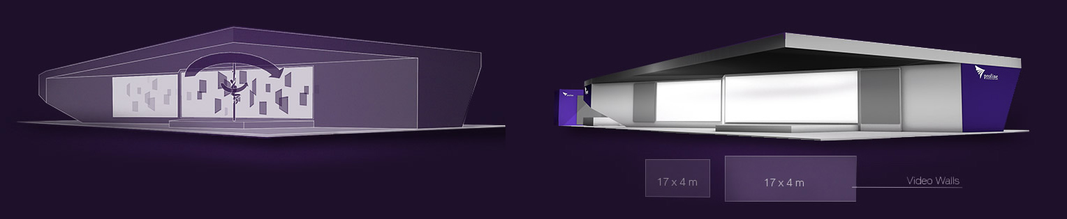 Interactive Show LED walls