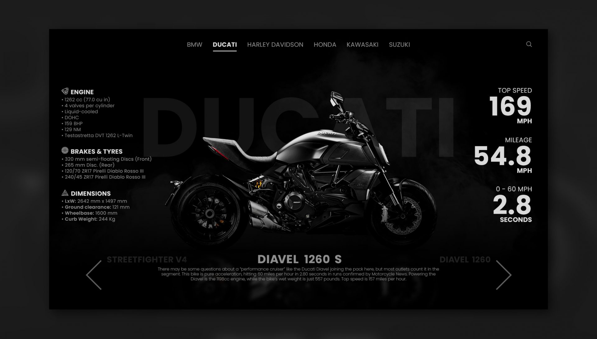 Motorcycle Website