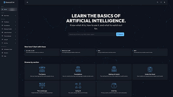BasicsOf.AI — Systems Architecture