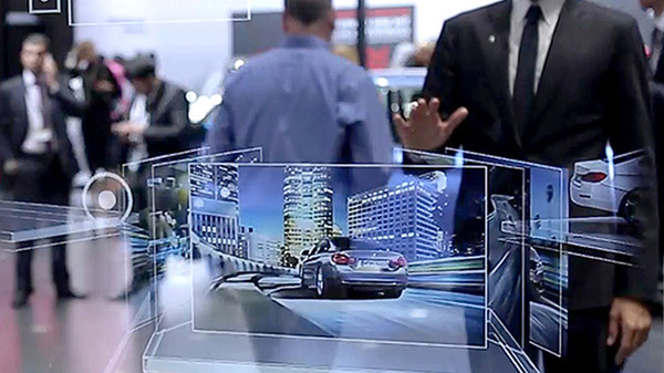 BMW Interactive Mirror — 3D & Interactive