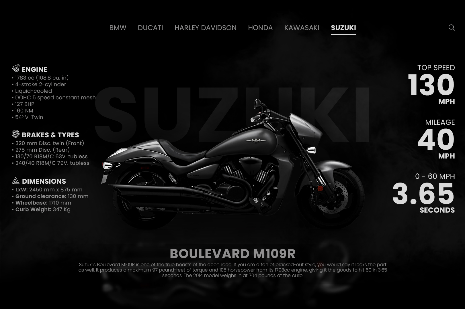 Motorcycles Homepage