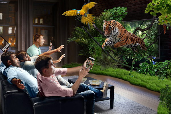 Augmented Reality TV